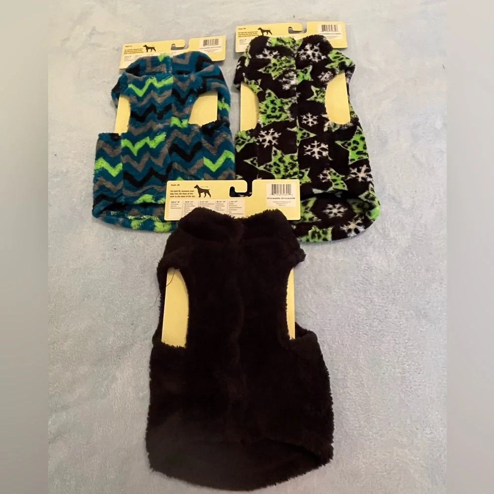 Bundle Of 3 Dog Sweaters Size M NWT